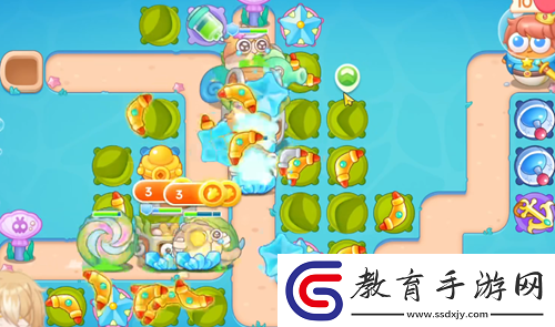 保衛(wèi)蘿卜4海的閨女第13關(guān)怎么過